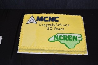 MCNC 30 Year Celebration Cake