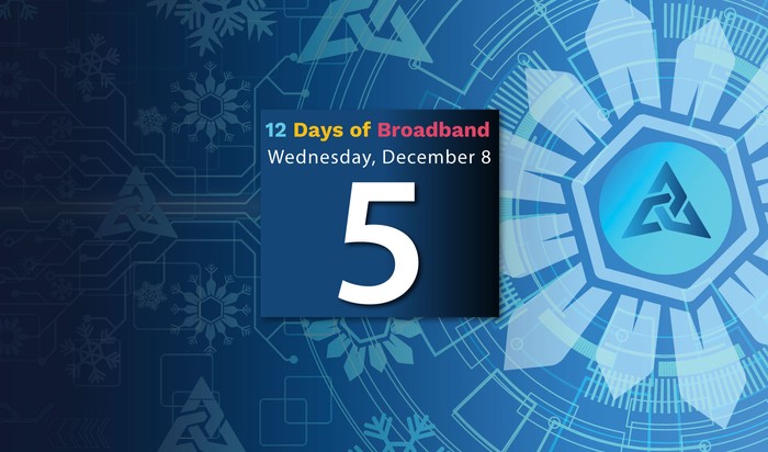 12 Days of Broadband Wednesday, December 8