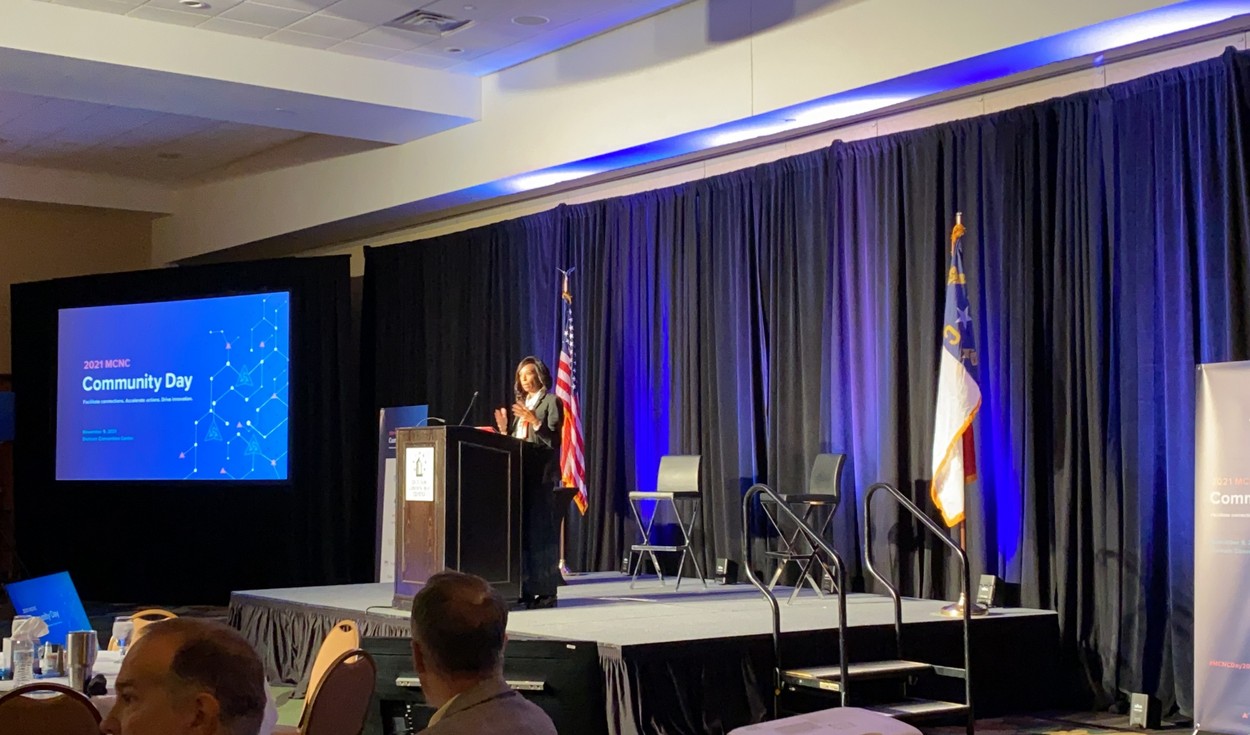 Tracy Doaks Speaking at MCNC Community Day 2019
