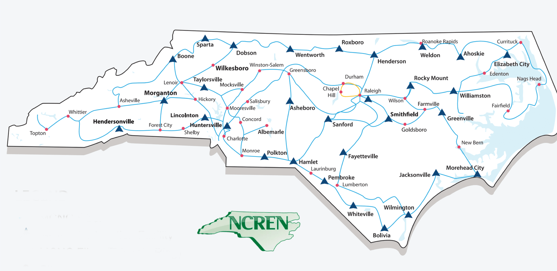 NCREN Map with Logo